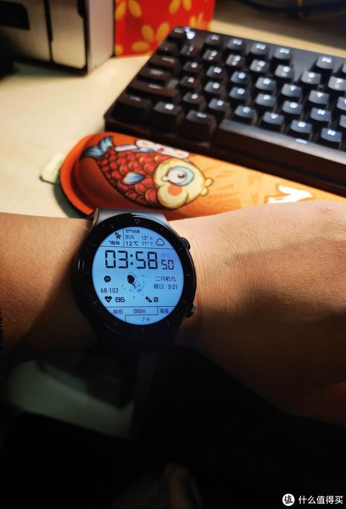 华为watch gt2 pro ecg开箱_智能手表_什么值得买
