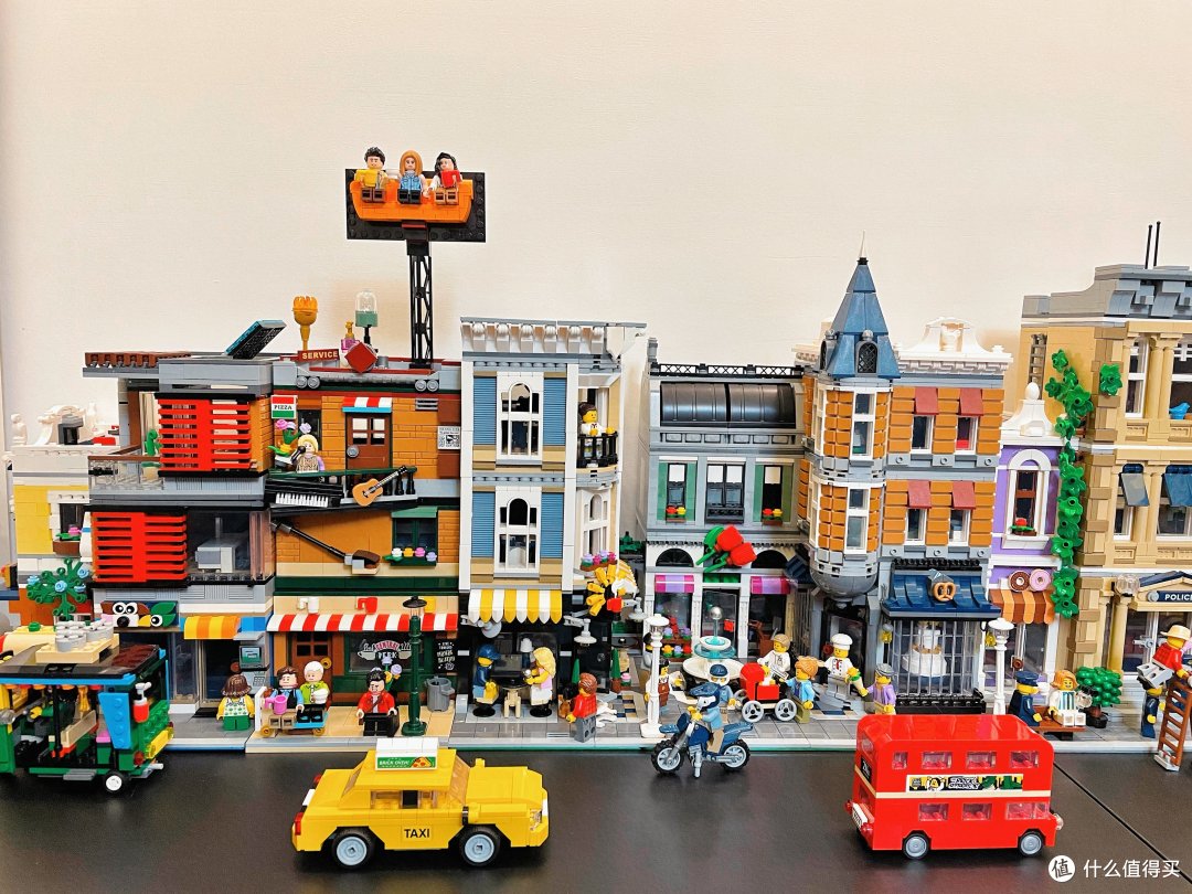 乐高21319老友记套内moc14街景化无需额外补件