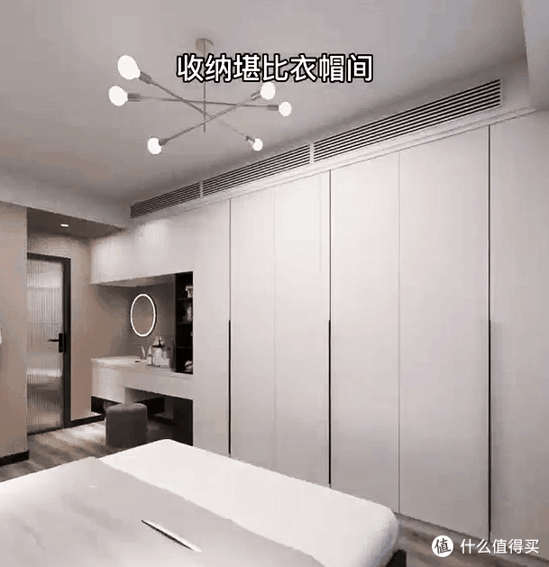卧室布置还用一床一柜?别傻了,这样布局,小卧室也能有大收纳
