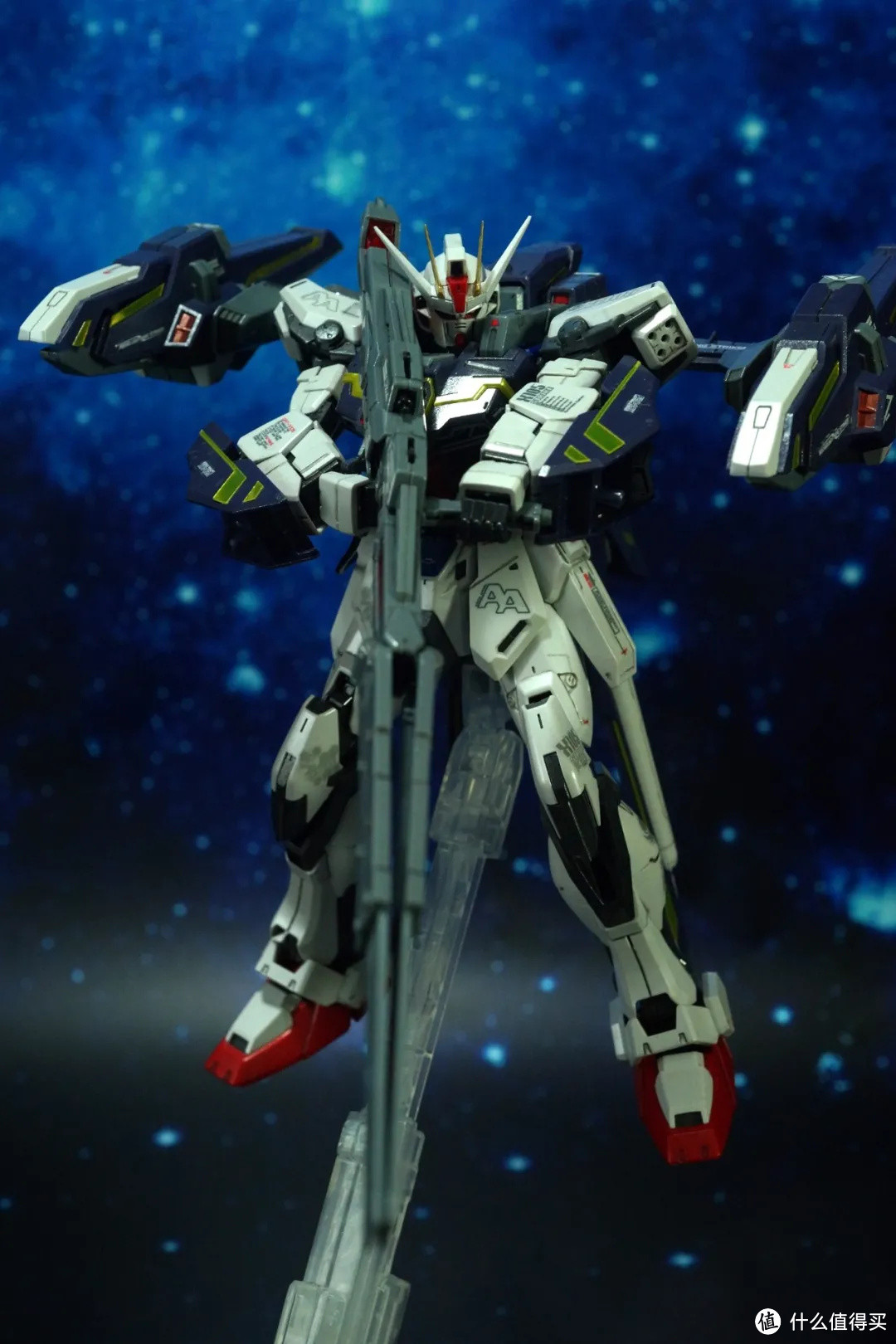 钢之魂 篇二十五:万代mg中国红强袭高达 闪电背包