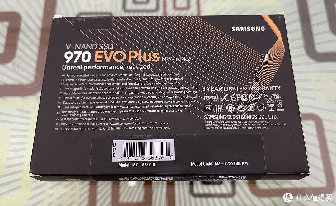 三星 970 EVO Plus M2固态硬盘2T版个人非专业自评