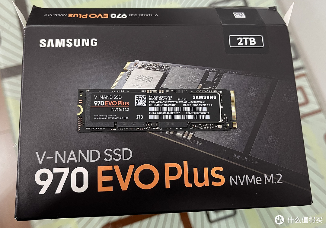 三星 970 EVO Plus M2固态硬盘2T版个人非专业自评