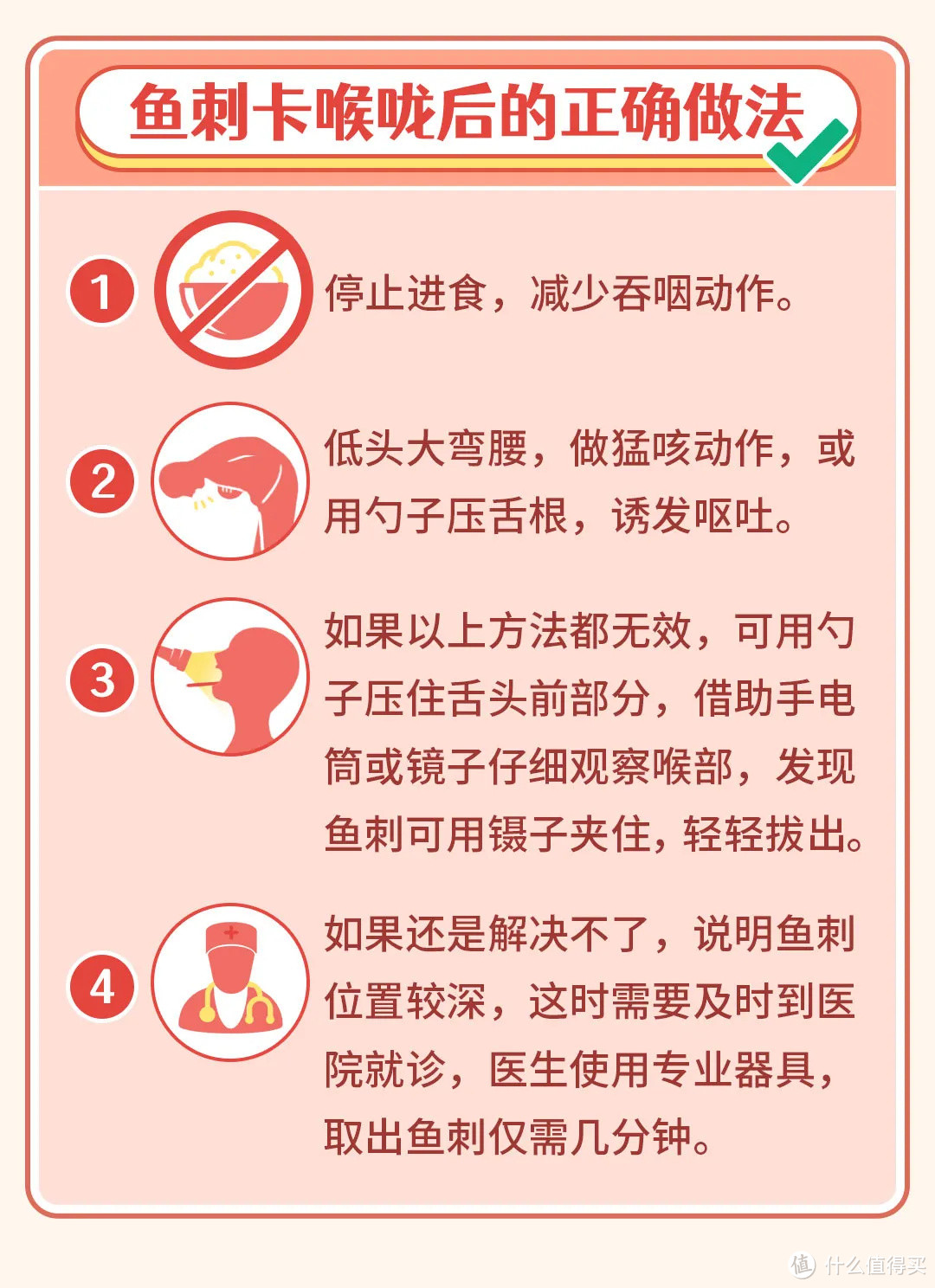 鱼刺卡喉咙,做不对可能要命