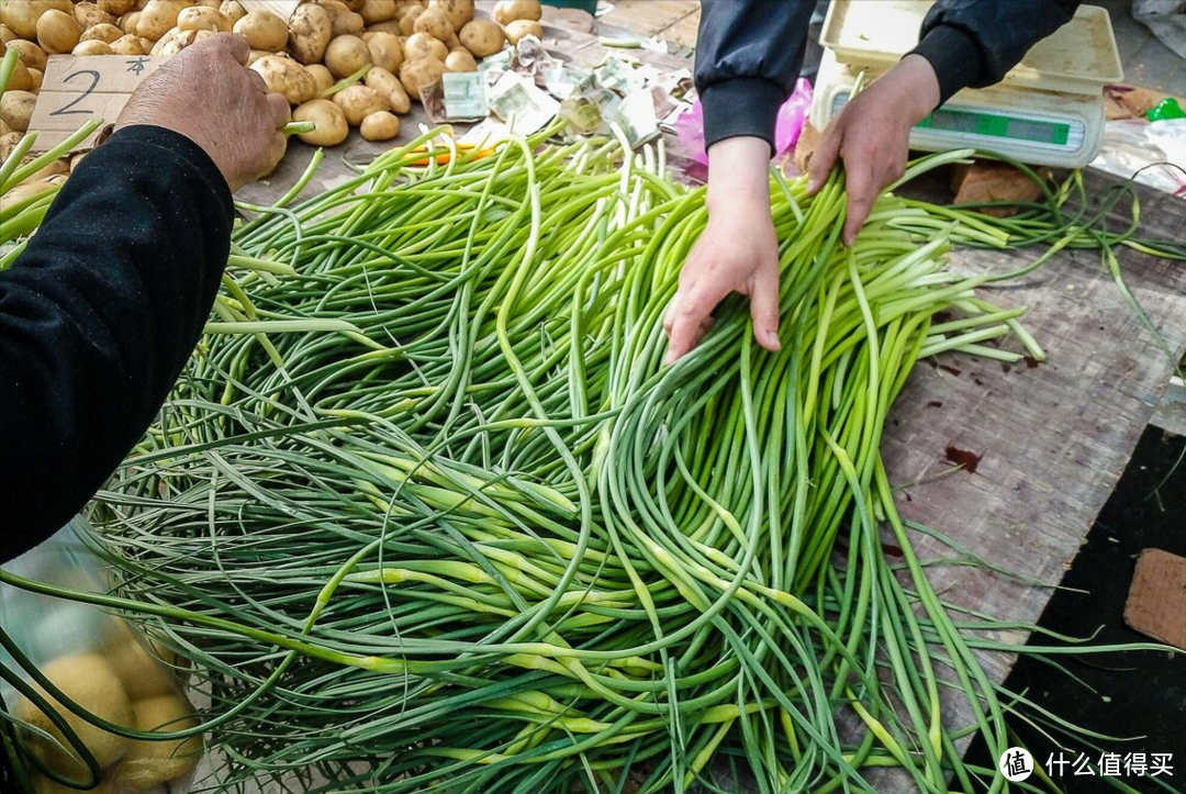 买蒜苔时，遇到白帽和红帽怎么选？别瞎买，搞清楚区别再决定