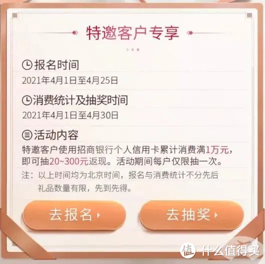 4月信用卡消费返现活动!