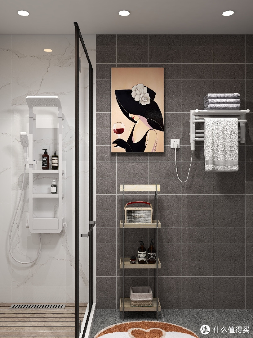 黑白灰极简浴室✨智能马桶怎么选不踩雷⁉️