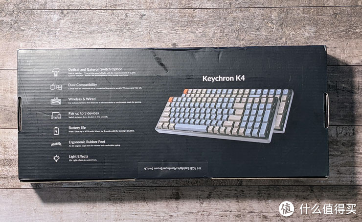 Keychron K4 无线机械键盘高适用性，整体质感更优异！