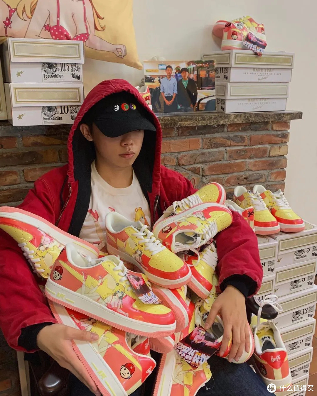 预定2021年zuì狂品牌!?恶搞叠加3个Box Logo,成龙猿人迷彩你穿过没?