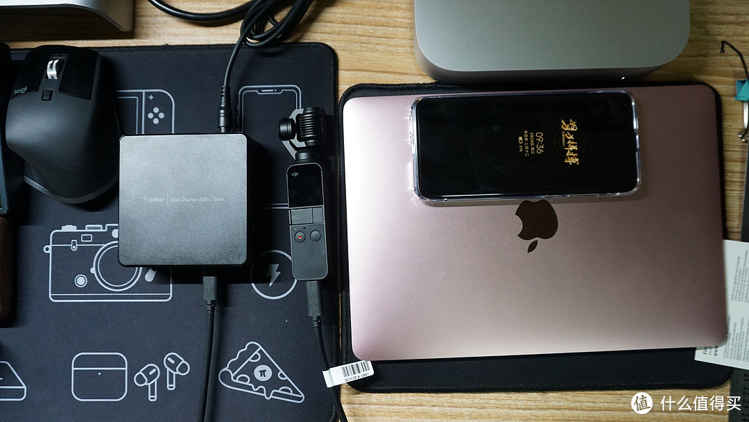 MacBook M1双屏扩展神器：Typec扩展坞USB-C双显示扩展基座体验