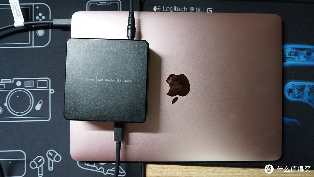 MacBook M1双屏扩展神器：Typec扩展坞USB-C双显示扩展基座体验