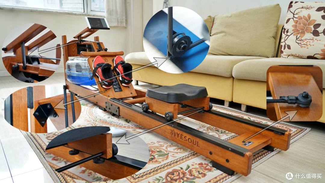 小平米住户也能在家健身:野小兽智能划船机R30折叠款评测