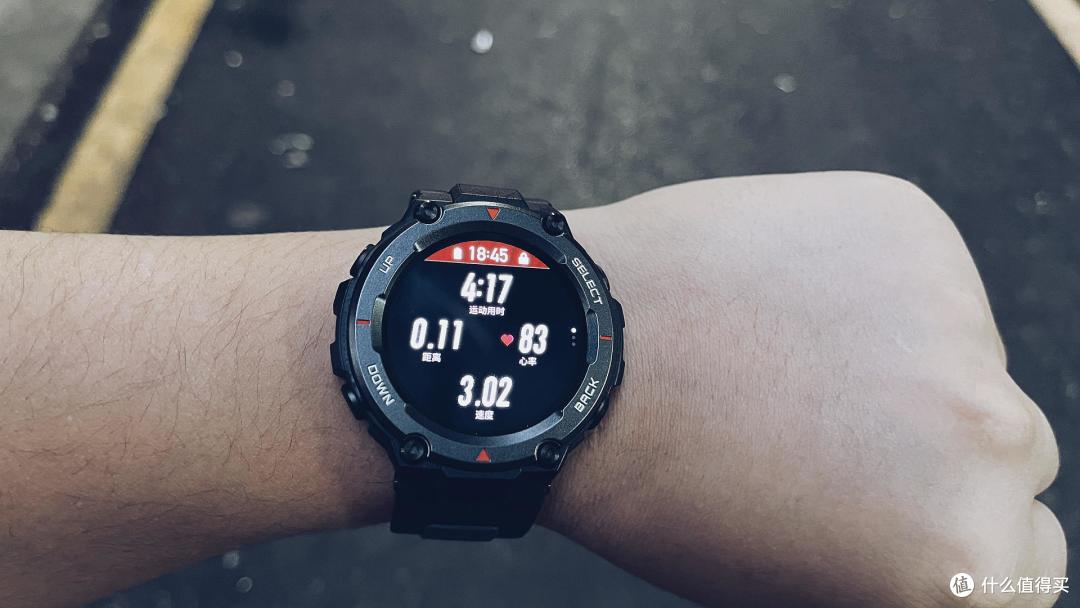 棱角分明，处处彰显运动气息：Amazfit T-Rex Pro深度体验