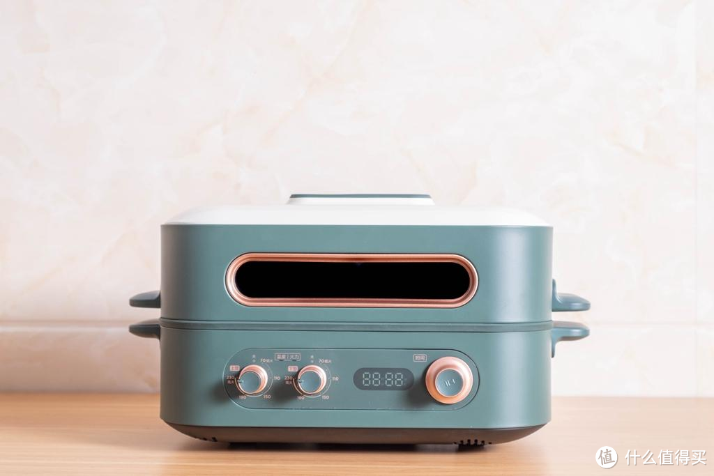 美的双子炉体验：煎炒烤煮样样精通，还能秒变烤箱