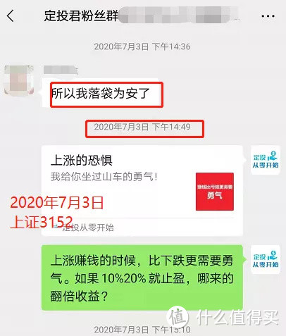 【定投君说基金】信心满满，止盈！