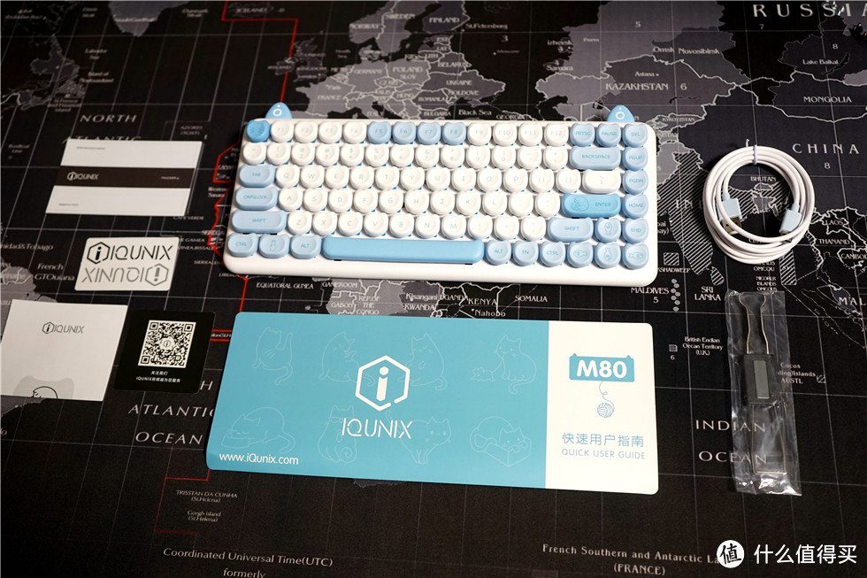 IQUNIX M80键盘——超萌的蓝牙+有线双模键盘分享