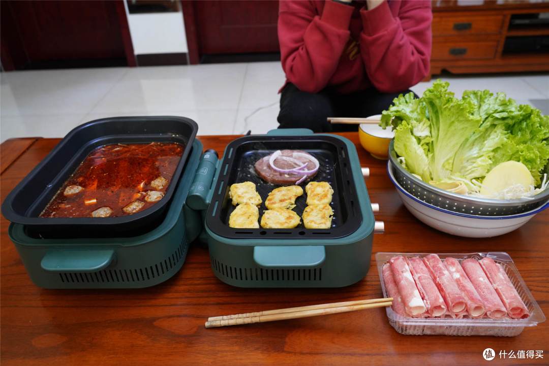 涮煮蒸炒煎烤一机搞定，美的双子炉体验：小白也能成大厨