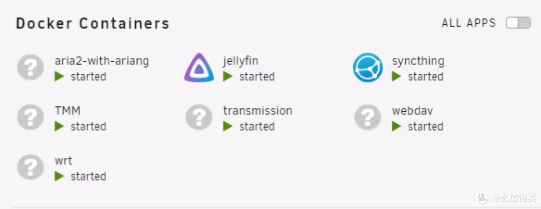 我做的一些docker应用