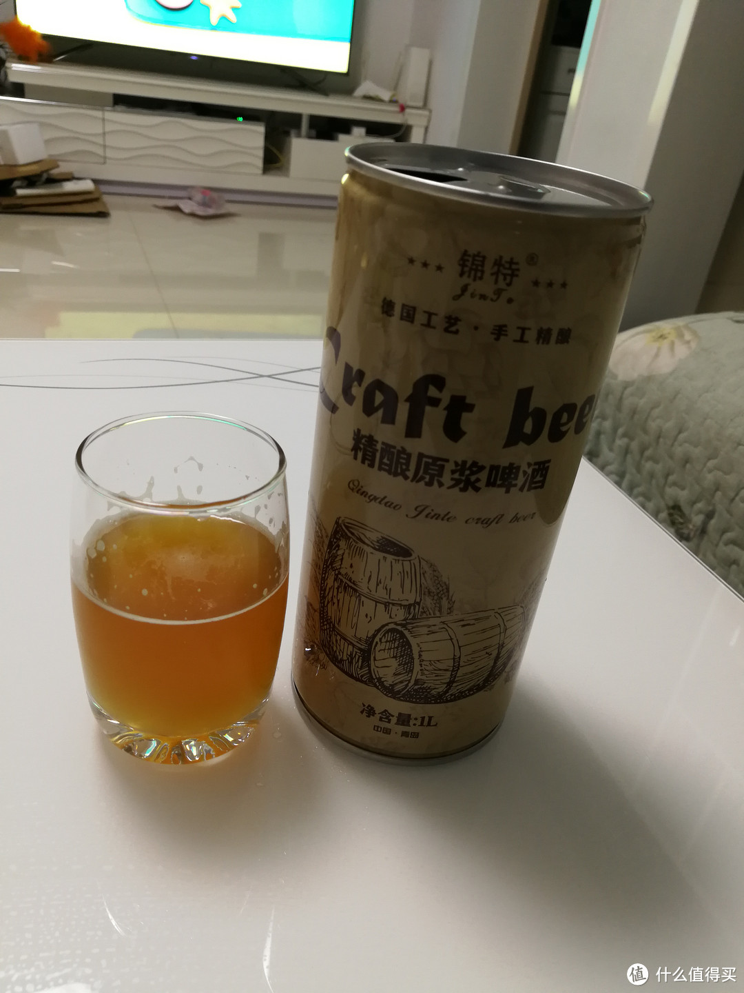 原浆啤酒喝起来--崂和锦特啤酒浅尝