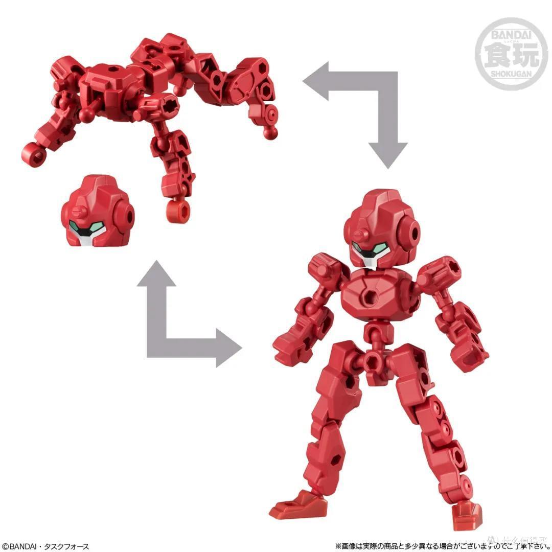 万代食玩动物机甲diy拼装党的最强神物