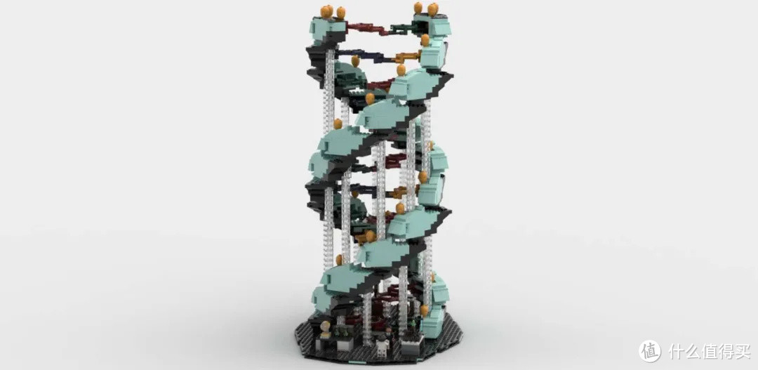 乐高Ideas作品DNA双螺旋模型获得10000票支持！