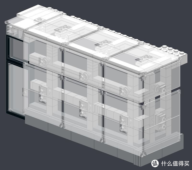 超过6万个乐高零件组成的教学楼模型