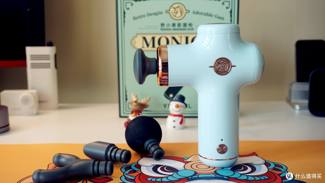 有颜有值,小姐姐的贴身按摩师,运动必备野小兽随身筋膜枪
