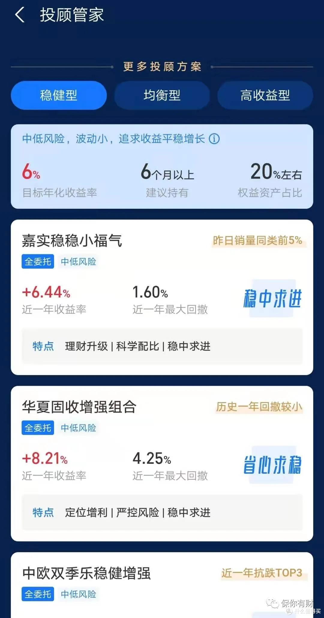 构建自己的基金投资组合|投顾管家测评