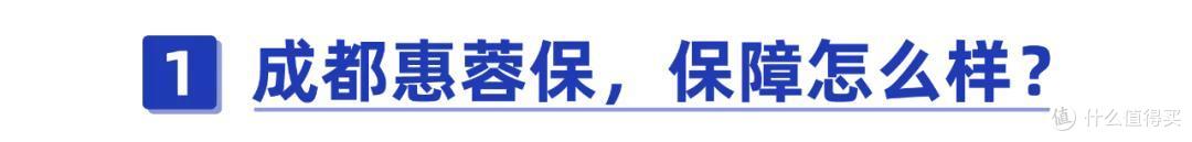 59块钱「成都惠民保」上线!4种情况不赔钱,惠蓉保深度测评