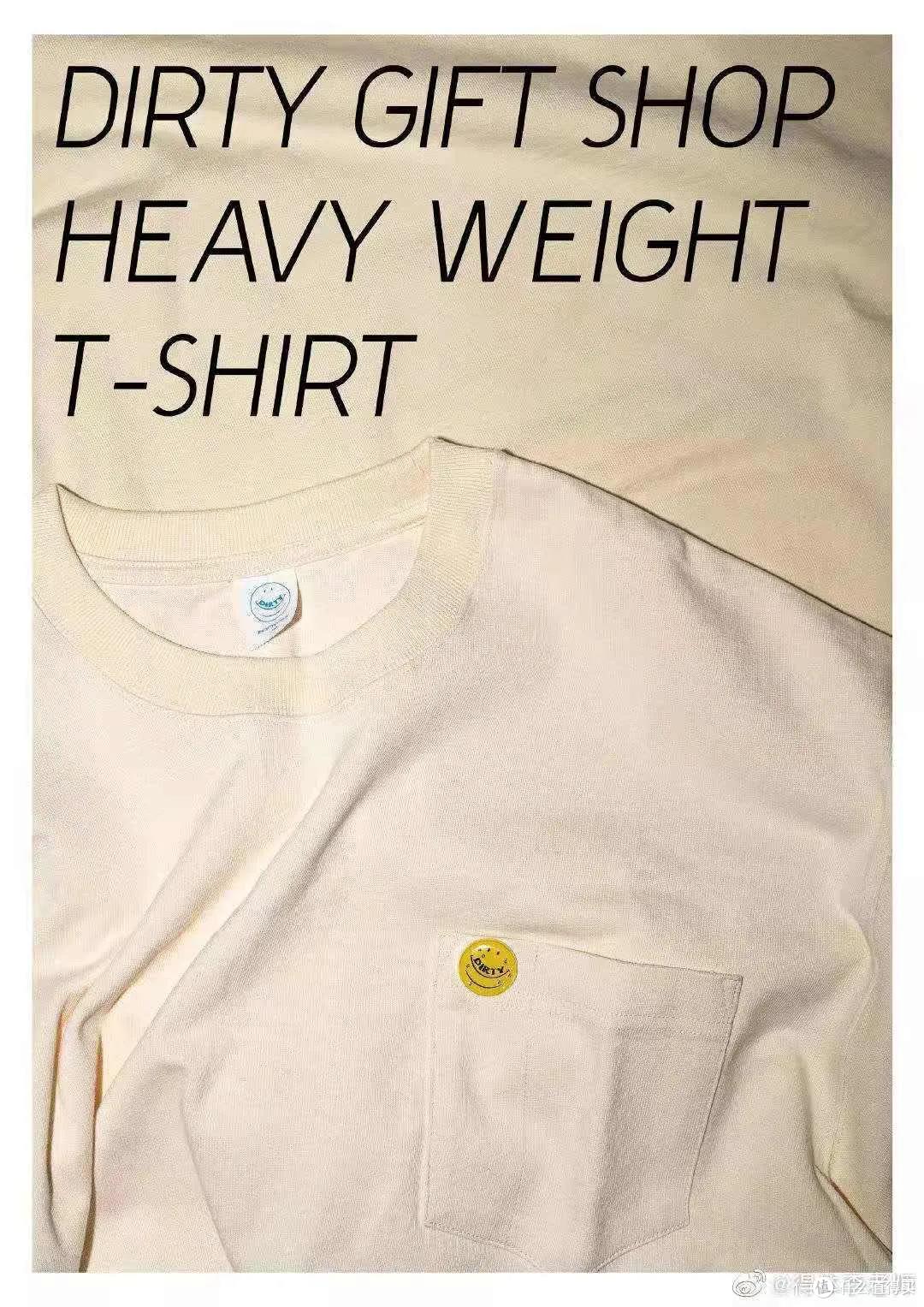 Dirty的重磅Tee宣传摄影图