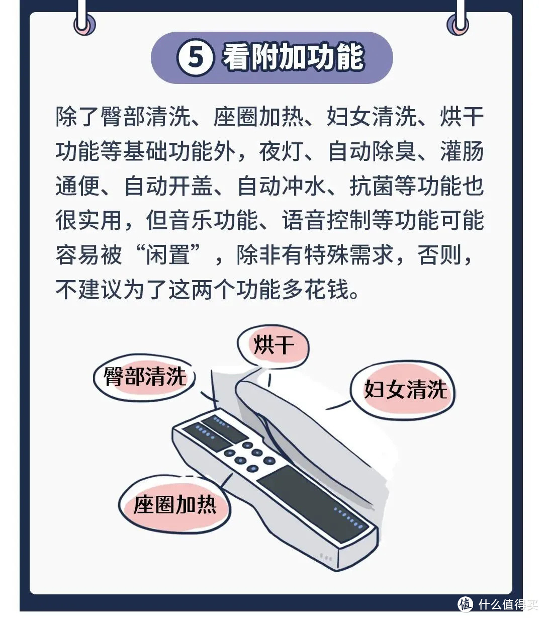 掌握这些小技巧，不信你还选不到合适的智能马桶盖