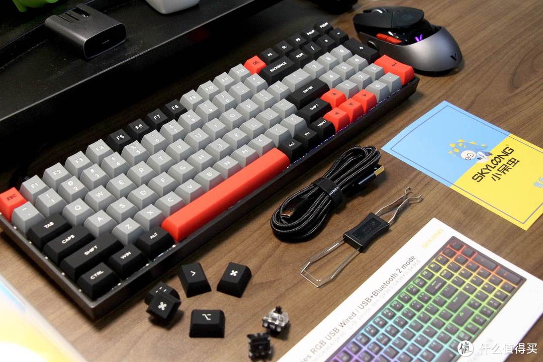 轴体热插拔，客制化就选它：SKYLOONG小呆虫SK96S双模机械键盘