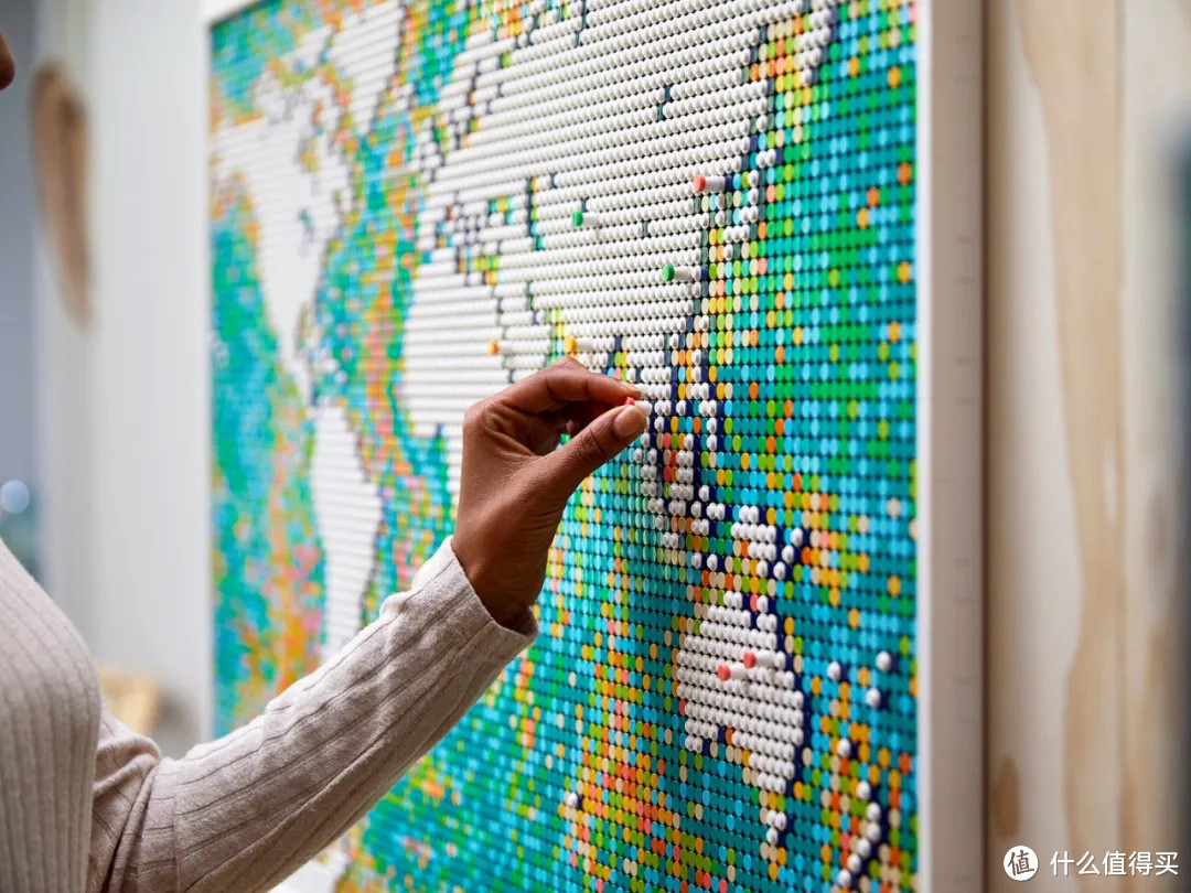 11695片颗粒！史上最多颗粒乐高套装31203世界地图发布！