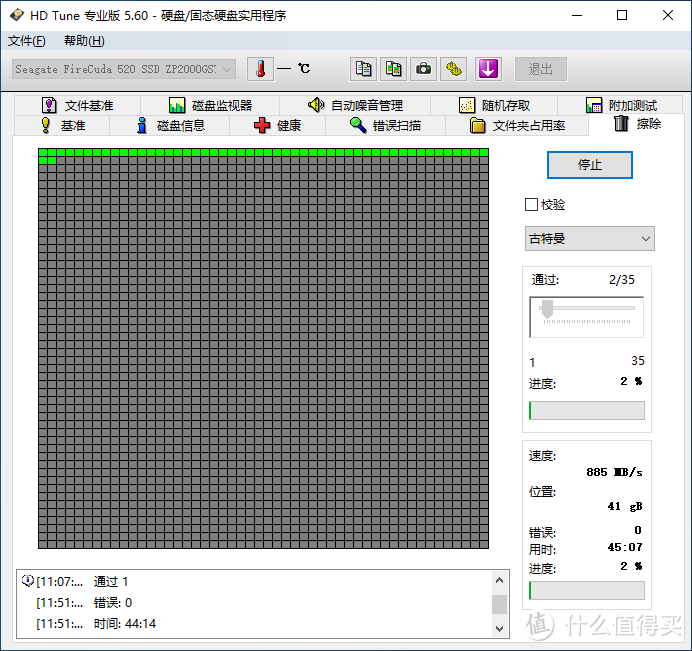 【茶茶】进入PCI-E 4.0时代，希捷酷玩520 SSD 2TB测试报告