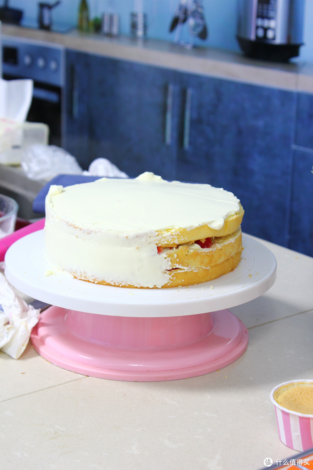 熬乐多+烤箱，烘焙小白也能做出完美的草莓奶油蛋糕