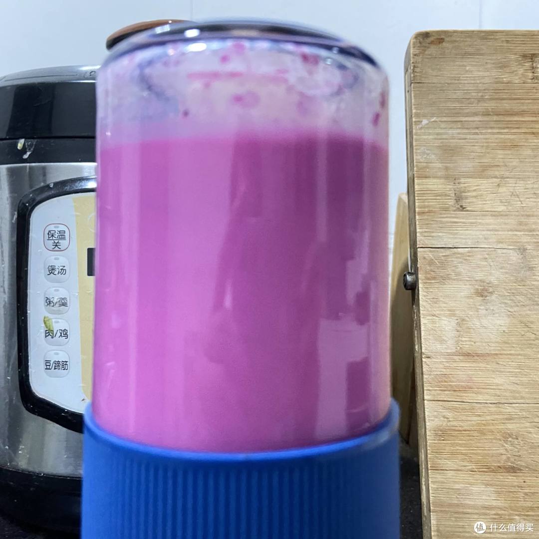 明明有颜值偏偏靠实力——蓝陌制冷榨汁机便携小鲜杯测评