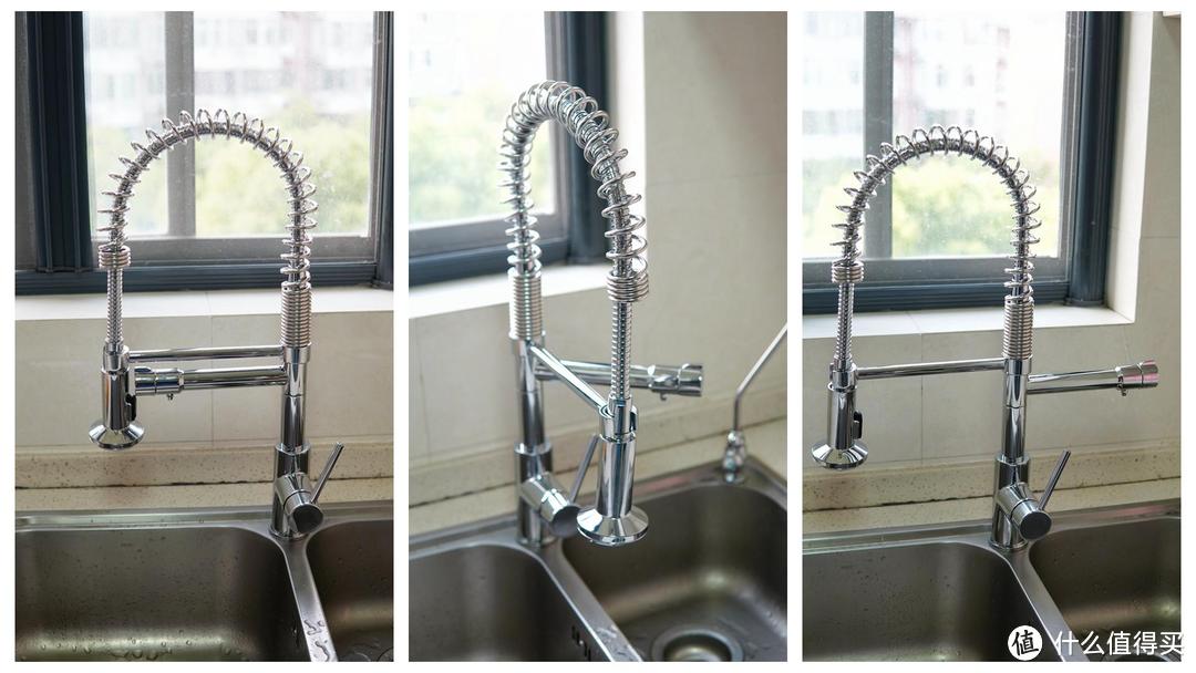 净水龙头二合一，一个龙头搞定厨房用水：水鹿小双厨房龙头安装使用体验