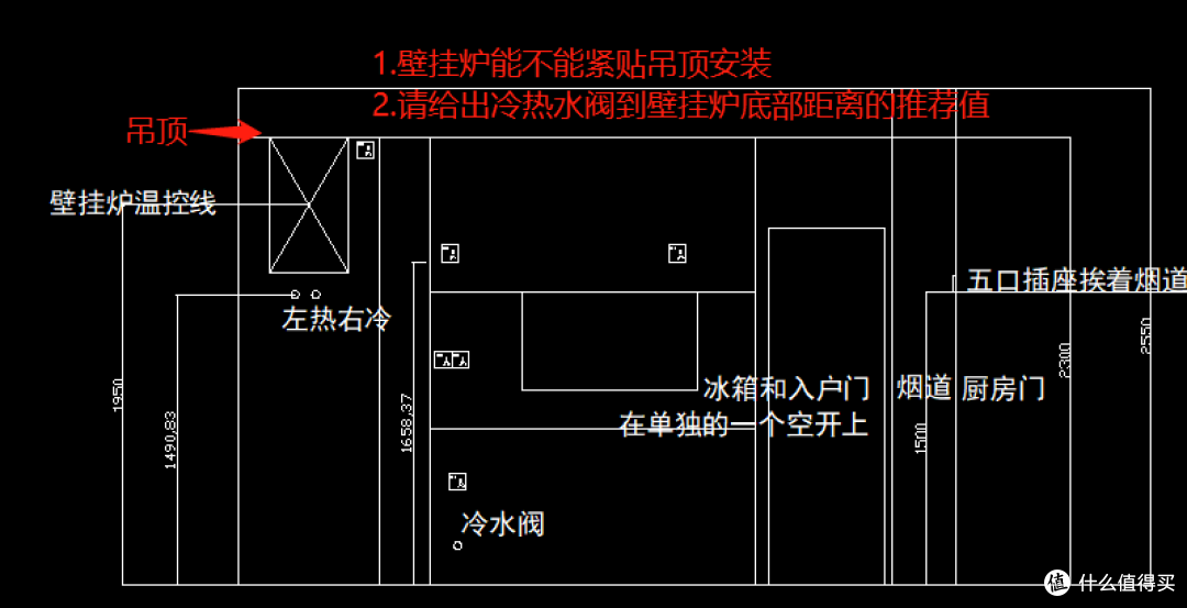 水电准备阶段我在这些项目上“败家“了:厨宝0冷水,厨房空调,窗内百叶帘,壁挂炉温控等