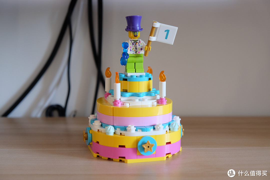 生日蛋糕三代目——LEGO 乐高 节日系列 40382 生日蛋糕