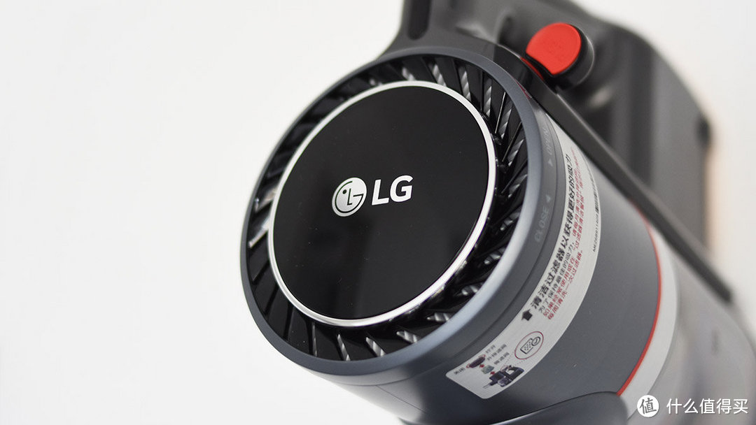 LG A9K MAX吸尘器：枪灰颜值 扎实工艺