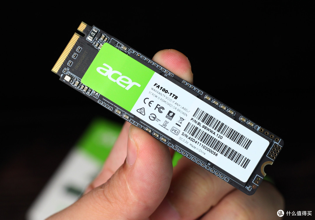 宏碁 FA100 1TB M.2 SSD评测：高效能 性价比之选