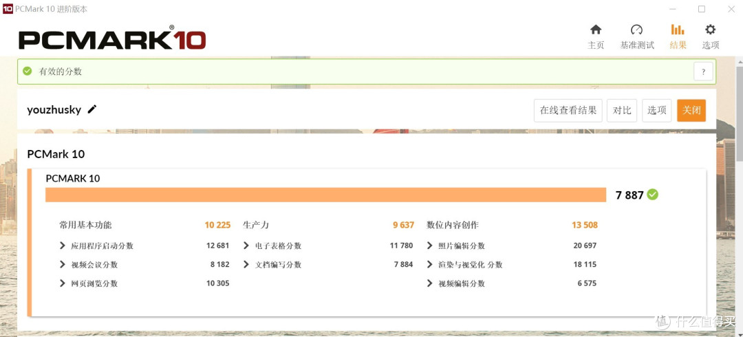PCMARK整机性能测试