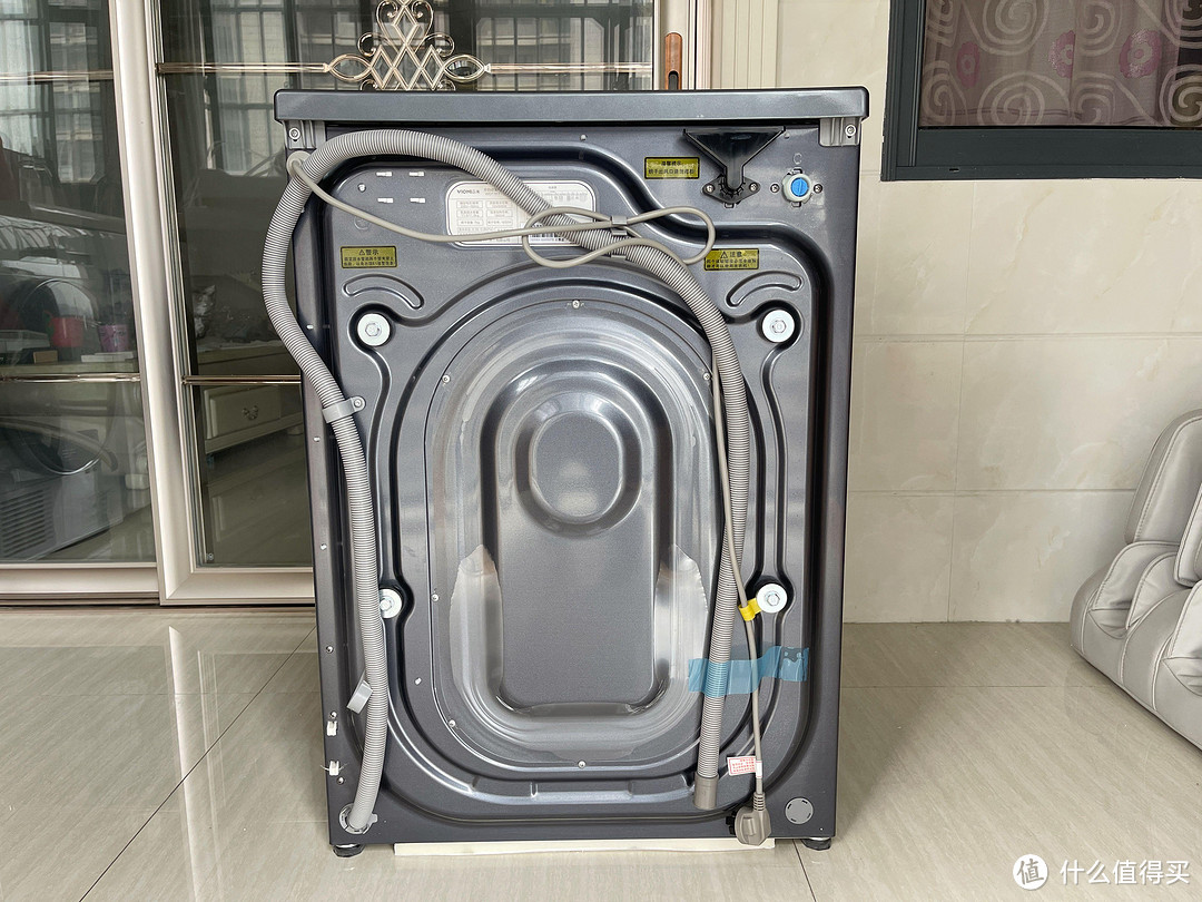 新房换洗衣机，这台就够了：云米洗烘一体机新风速烘EyeBot Face体验