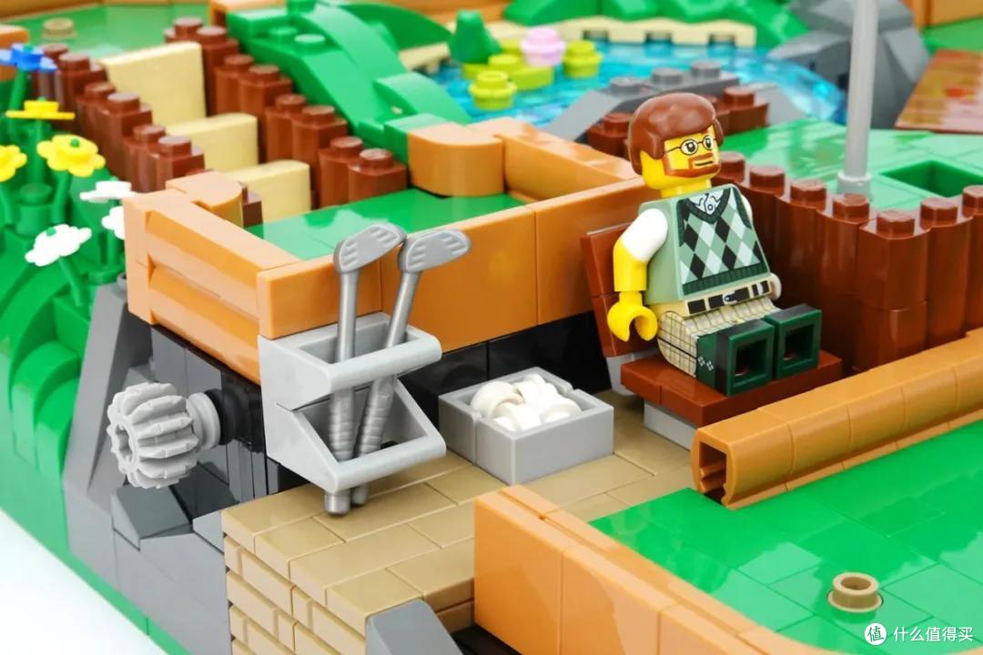 乐高ideas作品"可动迷你高尔夫球场"获得10000票支持_拼插积木_什么