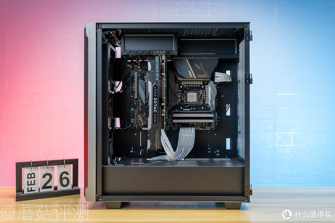 蘑菇爱搞机篇三百三十九外观漂亮设计精致酷冷至尊暴雪t400i酷炫版