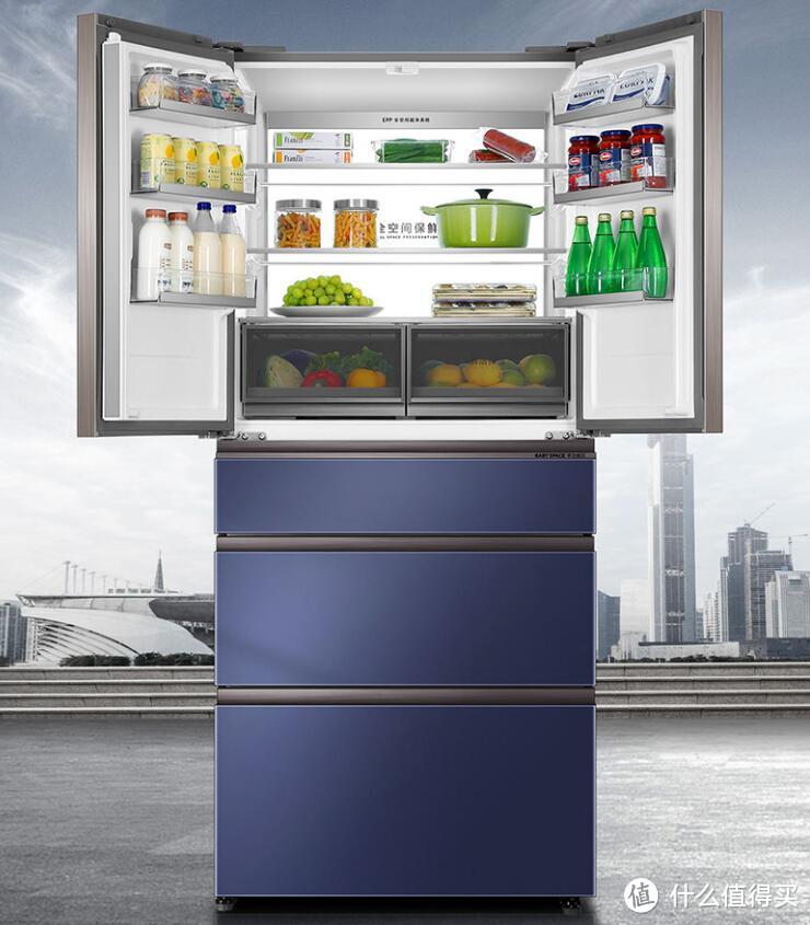 中字、对开、法式、十字、法式多门到底选哪种?500L左右不同门款式冰箱解析，哪种才是最适合你的菜