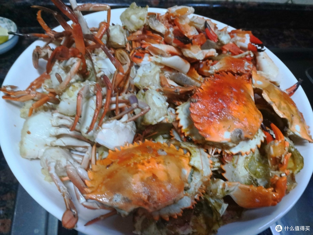 家常姜葱炒蟹