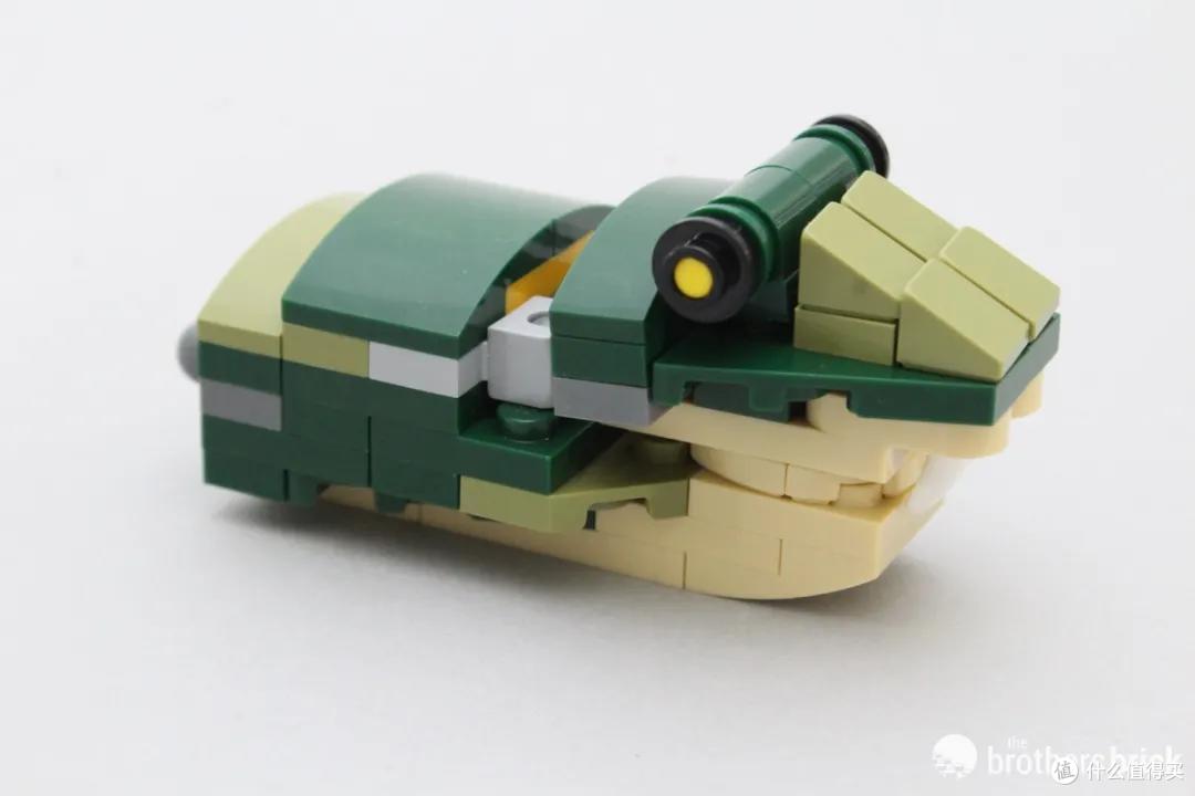 动物的奇妙冒险乐高创意百变三合一31121鳄鱼开箱评测