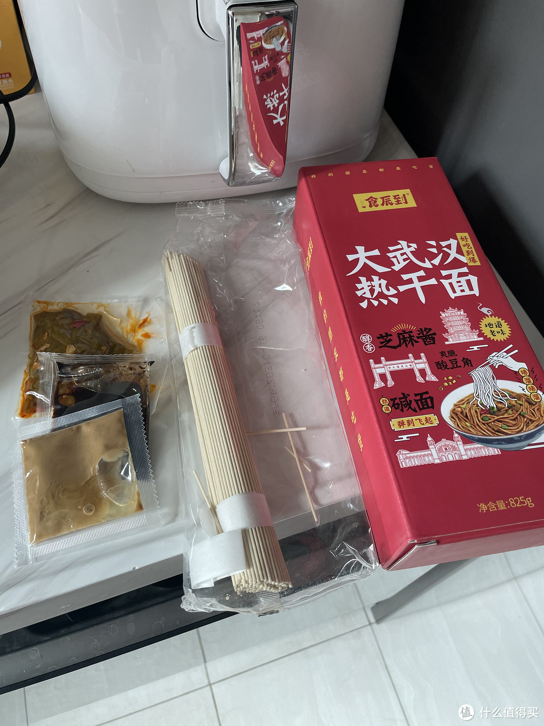 在家煮热干面，方便好吃又快捷，再也不要吃泡面啦！