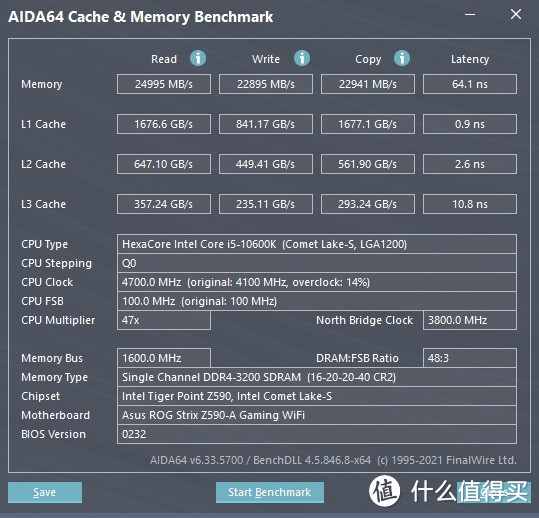 朗科越影DDR4-3200 16GB内存评测：容量大、性价比高