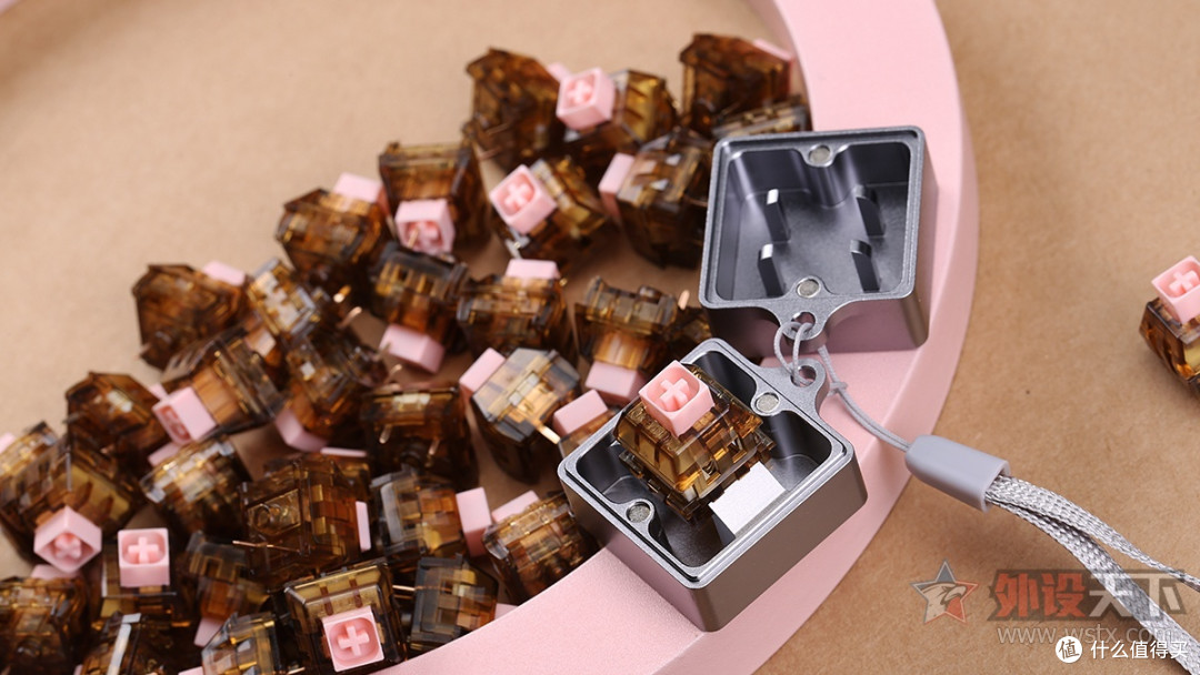 纵享丝滑的凯华cocopinke可可粉机械轴体
